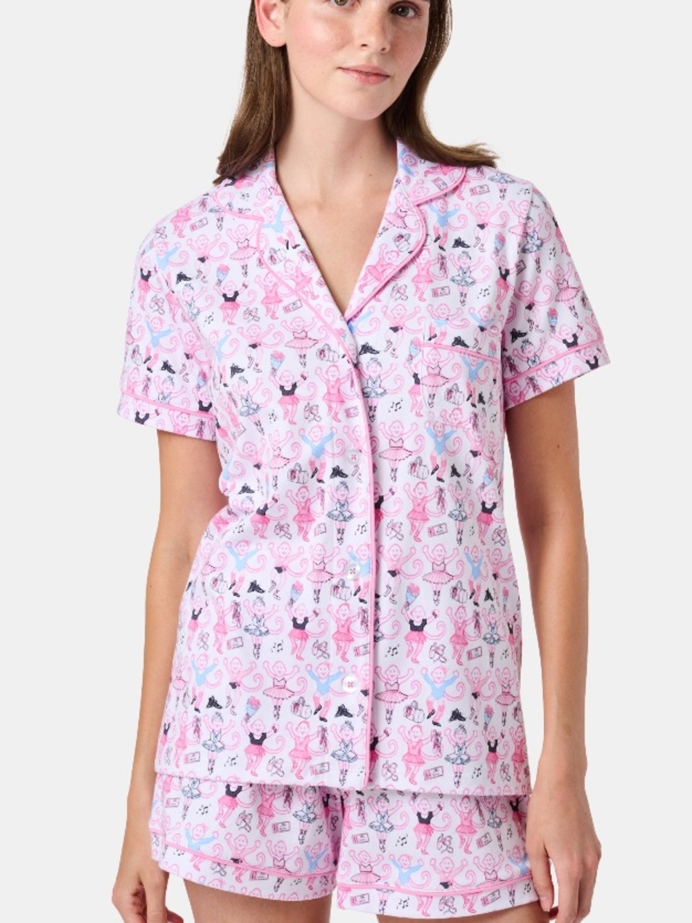 Roller rabbit pirouette pajamas Printed Short-Sleeve Pajama Set - Women. NWT